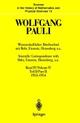 Cover-Bild zum Titel 'Wissenschaftlicher Briefwechsel mit Bohr, Einstein, Heisenberg u.a. / Scientific Correspondence with Bohr, Einstein, Heisenberg a.o.' von 'Wolfgang Pauli'