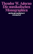 Cover-Bild zum Titel 'Die musikalischen Monographien: Wagner / Mahler / Berg' von 'Theodor W. Adorno'