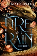 Cover-Bild zum Titel 'In Fire and Rain - Feuerherz' von 'Gesa Schwartz'