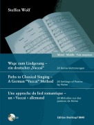 Cover-Bild zum Titel 'Wege zum Liedgesang - mittlere Stimme' von 'Steffen Wolf'