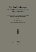 Cover-Bild zum Titel 'Die Rückstellungen bei Elektrizitätswerken und Straßenbahnen' von 'Robert Haas'