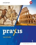 Cover-Bild zum Titel 'Praxis Geschichte 1. Schulbuch. 5./6. Schuljahr. Ausgabe für Nordrhein-Westfalen' von 'Stefanie Dinter, Denise Gottschild, Julia Herbst, Alexander Klaehr, Andreas Klingeberg'