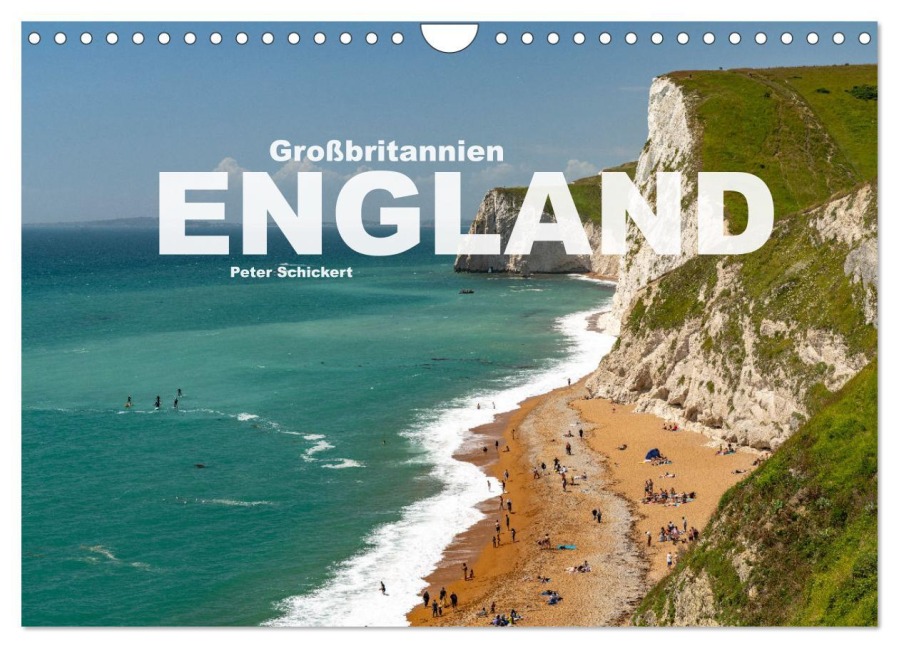 Großbritannien - England (Wandkalender 2026 DIN A4 quer), CALVENDO Monatskalender - Peter Schickert