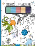 Cover-Bild zum Titel 'Trötsch Malbuch mit Fingerstempelfarben Finger-Malspaß' von ''