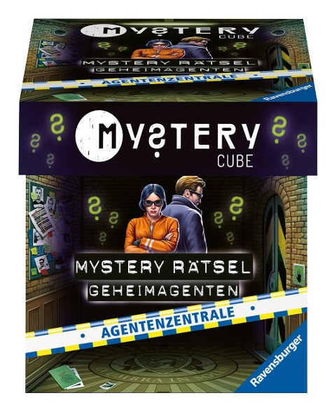 Mystery Cube "Die Agentenzentrale" - Rätsel für EXIT-Begeisterte ab 10 Jahren - 
