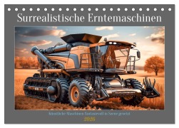 Cover-Bild zum Titel 'Surrealistische Erntemaschinen (Tischkalender 2026 DIN A5 quer), CALVENDO Monatskalender' von 'Steffen Gierok-Latniak'