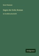 Cover-Bild zum Titel 'Segen der Erde; Roman' von 'Knut Hamsun'