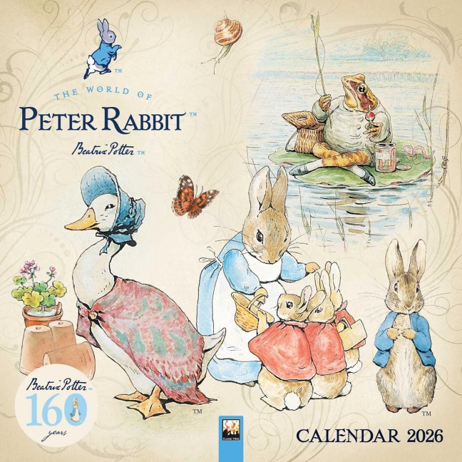 The World of Peter Rabbit - Die Welt von Peter Rabbit 2026 - Original Flame Tree Publishing-Kalender [Kalender] - Tree Flame