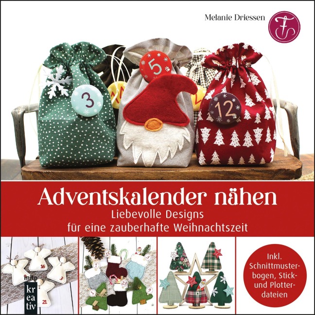 Adventskalender nähen - Melanie Driessen