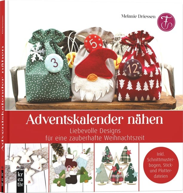 Adventskalender nähen - Melanie Driessen
