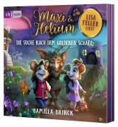 Cover-Bild zum Titel 'Maxi & Helium - Die Suche nach dem goldenen Schatz' von 'Camilla Brinck'