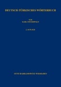 Cover-Bild zum Titel 'Deutsch - Türkisches Wörterbuch' von 'Karl Steuerwald'