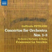 Cover-Bild zum Titel 'Petrassi: Konzerte für Orchester Nr. 1-3' von 'Francesco/Orchestra Sinfonica Di Roma La Vecchia'
