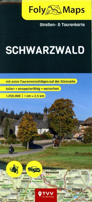 FolyMaps Karte Schwarzwald 1:250 000 - 