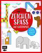 Cover-Bild zum Titel 'Zeichenspaß auf Karopapier' von 'Laleloo'