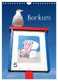 Borkum (Wandkalender 2024 DIN A4 hoch), CALVENDO Monatskalender - Karsten-Thilo Raab