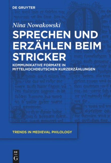 Sprechen und Erzählen beim Stricker - Nina Nowakowski