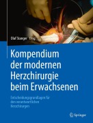 Cover-Bild zum Titel 'Kompendium der modernen Herzchirurgie beim Erwachsenen' von ''
