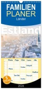 Cover-Bild zum Titel 'Familienplaner 2026 - Estland - Ein unbekanntes Paradies. mit 5 Spalten (Wandkalender, 21 x 45 cm) CALVENDO' von 'M. Scott'