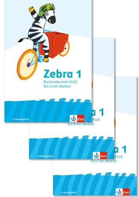 Zebra 1. Buchstabenheft Plus in Grundschrift Klasse 1 - 