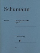Cover-Bild zum Titel 'Schumann, Robert - Gesänge der Frühe op. 133' von 'Robert Schumann'