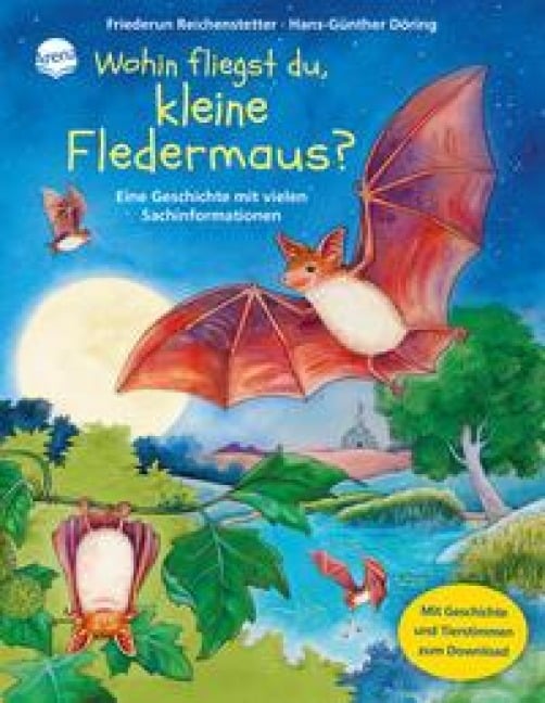 Wohin fliegst du, kleine Fledermaus? - Friederun Reichenstetter