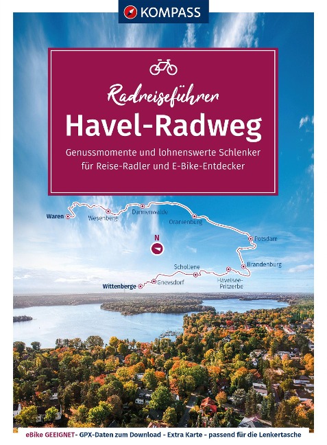 KOMPASS Radreiseführer Havel-Radweg - 