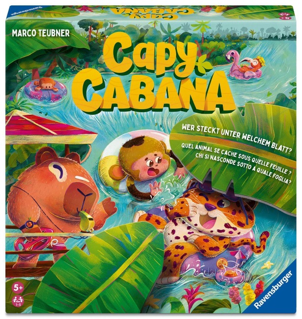 Capy Cabana - Kinderspiel ab 5 Jahre - Marco Teubner