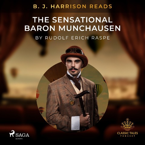B. J. Harrison Reads The Sensational Baron Munchausen - Rudolf Erich Raspe
