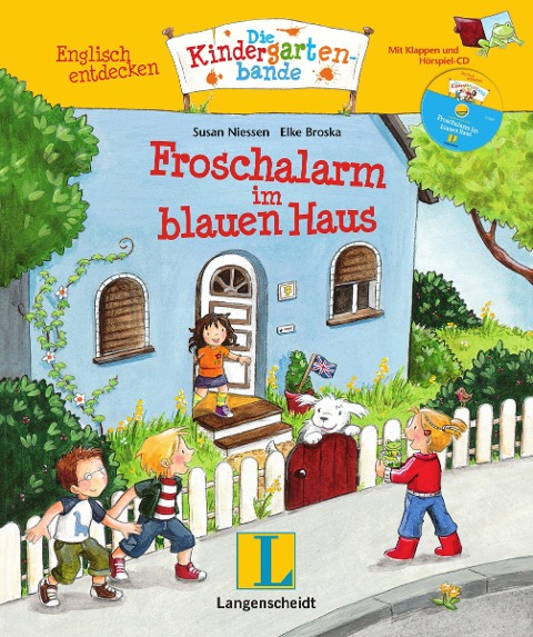 Englisch entdecken: Die Kindergartenbande. Froschalarm im blauen Haus. SuperBuch - Susan Niessen