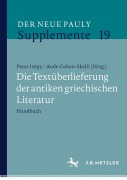 Cover-Bild zum Titel 'Die Textüberlieferung der antiken griechischen Literatur' von ''