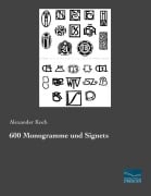 Cover-Bild zum Titel '600 Monogramme und Signets' von ''