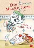 Cover-Bild zum Titel 'Die Muskeltiere und die verflixte 13' von 'Ute Krause'