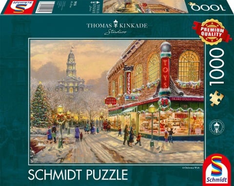Ein Weinachtswunsch. Kinkade Collection 1.000 Teile - 