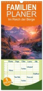 Cover-Bild zum Titel 'Familienplaner 2027 - Im Reich der Berge mit 5 Spalten (Wandkalender, 21 x 45 cm) CALVENDO' von 'Steffen Gierok-Latniak'