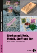 Cover-Bild zum Titel 'Werken mit Holz, Metall, Stoff und Ton' von 'Alfred Aigner'
