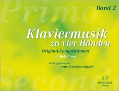 Cover-Bild zum Titel 'Klaviermusik zu vier Händen, Band 2' von 'Anne Terzibaschitsch'