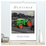 Cover-Bild zum Titel 'Oldtimer - Trecker Liebe (hochwertiger Premium Wandkalender 2026 DIN A2 hoch), Kunstdruck in Hochglanz' von 'Peter Roder'