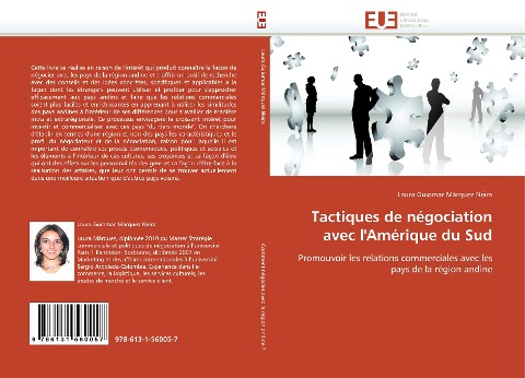 Tactiques de négociation avec l''Amérique du Sud - Laura Guiomar Márquez Neira