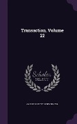 Cover-Bild zum Titel 'Transaction, Volume 22' von ''