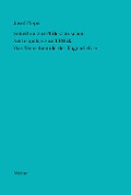 Cover-Bild zum Titel 'Schriften zur Philosophischen Anthropologie und Ethik: Das Menschenbild der Tugendlehre' von 'Josef Pieper'