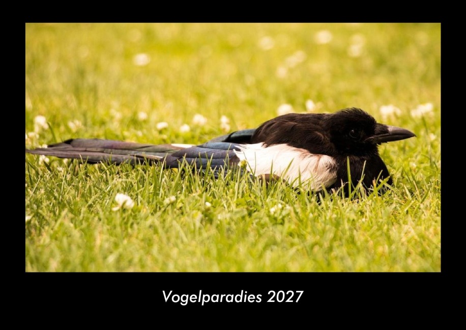 Vogelparadies 2027 Fotokalender DIN A3 - Tobias Becker