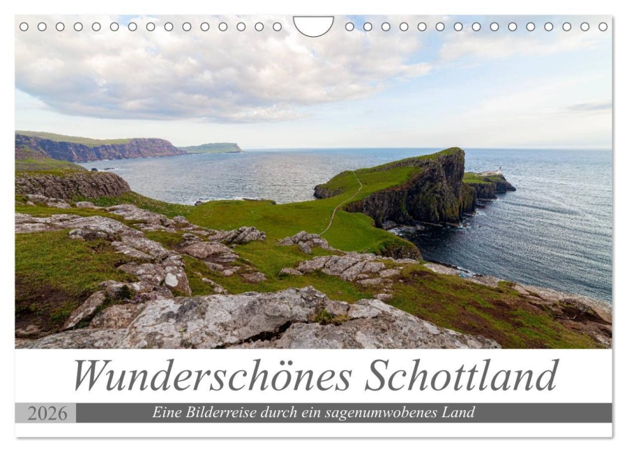 Wunderschönes Schottland - Bilderreise durch ein sagenumwobenes Land (Wandkalender 2026 DIN A4 quer), CALVENDO Monatskalender - TJPhotography TJPhotography