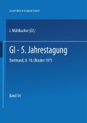 Cover-Bild zum Titel 'GI - 5. Jahrestagung' von ''