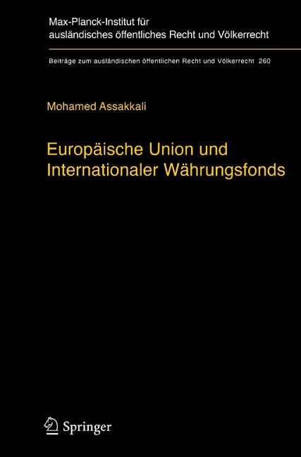 Europäische Union und Internationaler Währungsfonds - Mohamed Assakkali