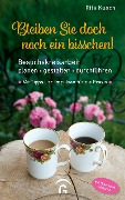 Cover-Bild zum Titel 'Bleiben Sie doch noch ein bisschen!' von 'Rita Kusch'