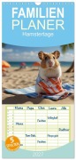 Cover-Bild zum Titel 'Familienplaner 2027 - Hamstertage mit 5 Spalten (Wandkalender, 21 x 45 cm) CALVENDO' von 'Heidi Spiegler'