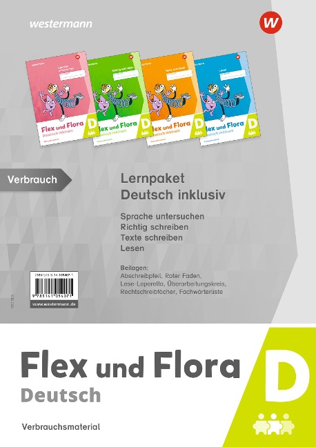 Flex und Flora - Lernpaket Deutsch inklusiv D - 
