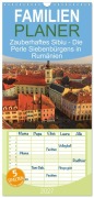 Cover-Bild zum Titel 'Familienplaner 2027 - Zauberhaftes Sibiu - Die Perle Siebenbürgens in Rumänien mit 5 Spalten (Wandkalender, 21 x 45 cm) CALVENDO' von 'Drachenkind-Fotografie'