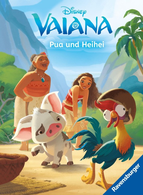 Disney Vaiana: Pua und Heihei - Erstlesebuch zum Lesenlernen - Sarah Dalitz, Anne Johannsen